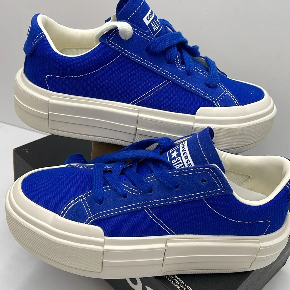 Converse WMNS CTAS CRUISE OX BLUE/WHITE/EGRET A10441C Platforms Sneakers